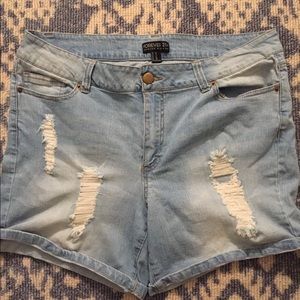 Forever 21+ Jean shorts